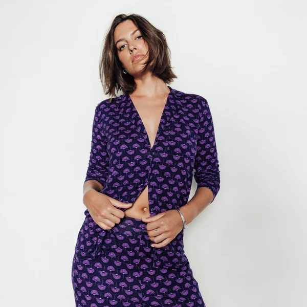 Chemise manches longues MULTICO ROSE
