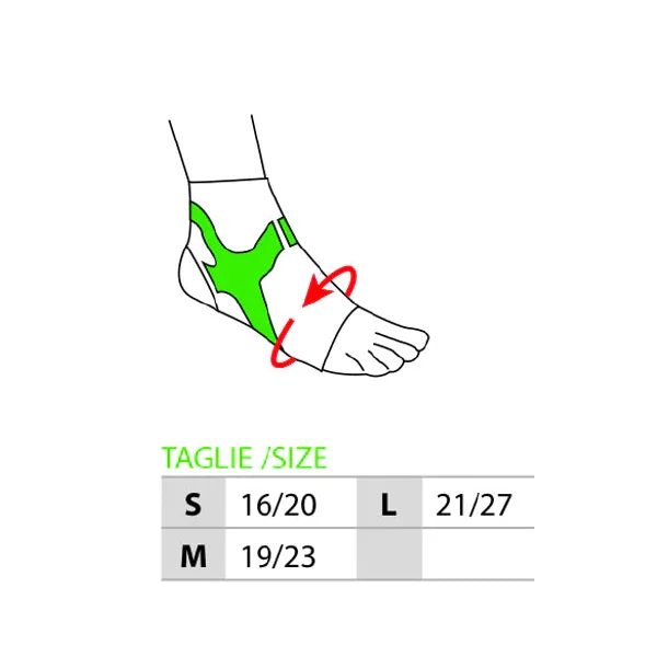 Chevillère de maintien proprioceptive Taping