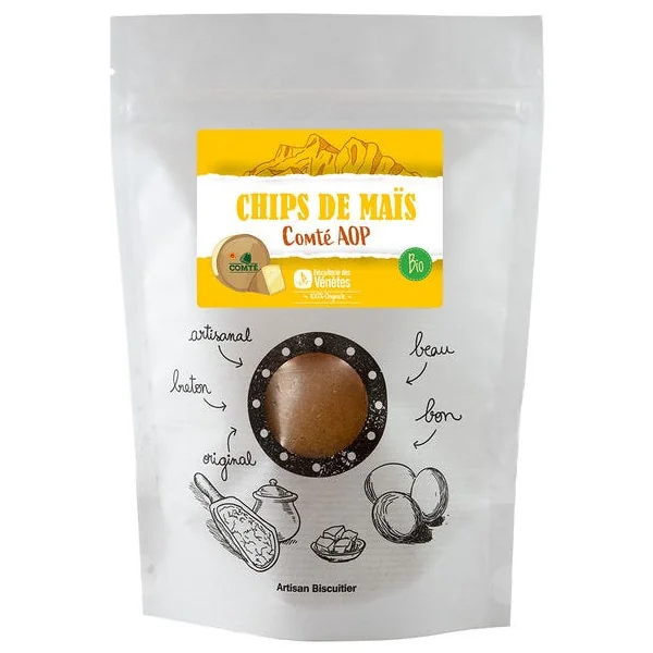 Chips de maïs au comté AOP 100g