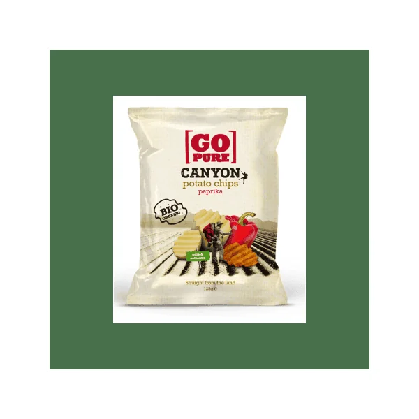 Chips de pomme de terre paprika 125g