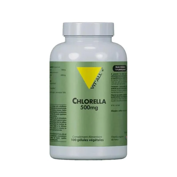 Chlorella 500mg 100gels