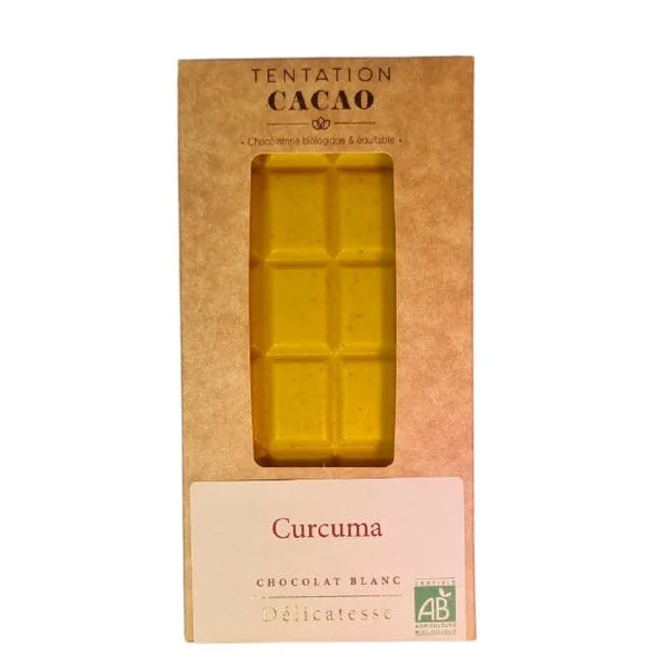 Chocolat Blanc 35% Curcuma