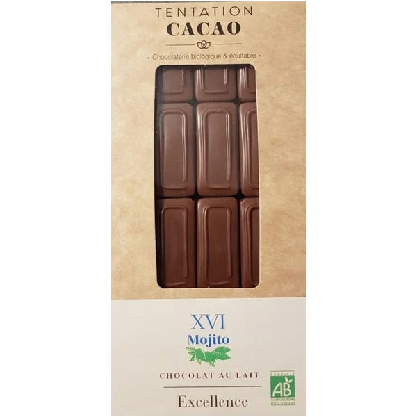 Chocolat lait 32% XVI Mojito