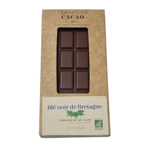 Chocolat lait Blé Noir de Bretagne
