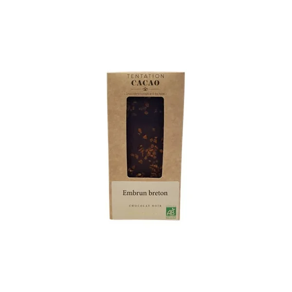 Chocolat noir 72% Eclats de caramels