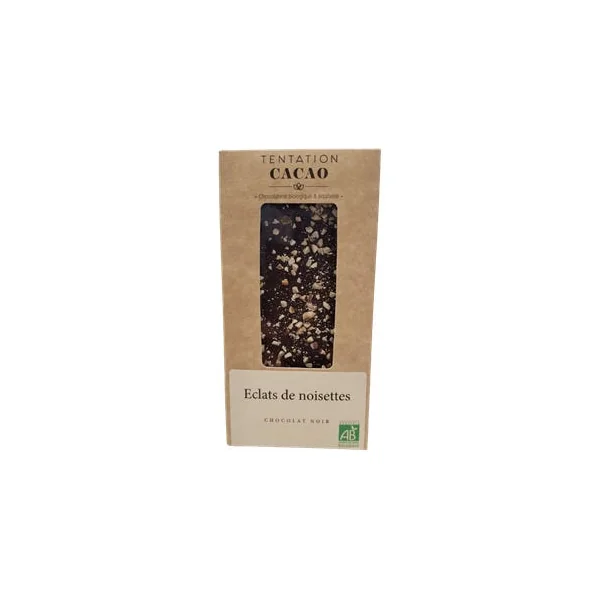 Chocolat noir 72% Eclats de noisettes