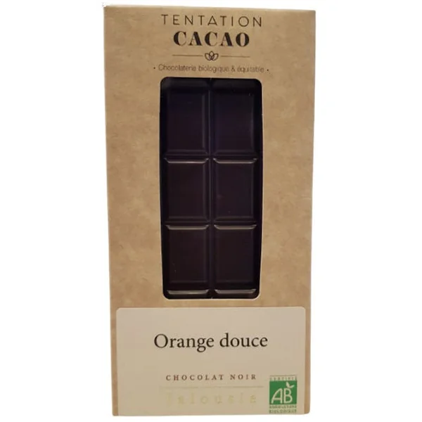 Chocolat noir 72% Orange