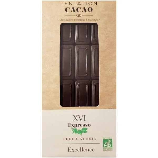Chocolat noir 72% XVI Expresso