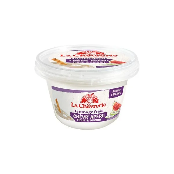 Chèvre apéro figue et oignon 130g