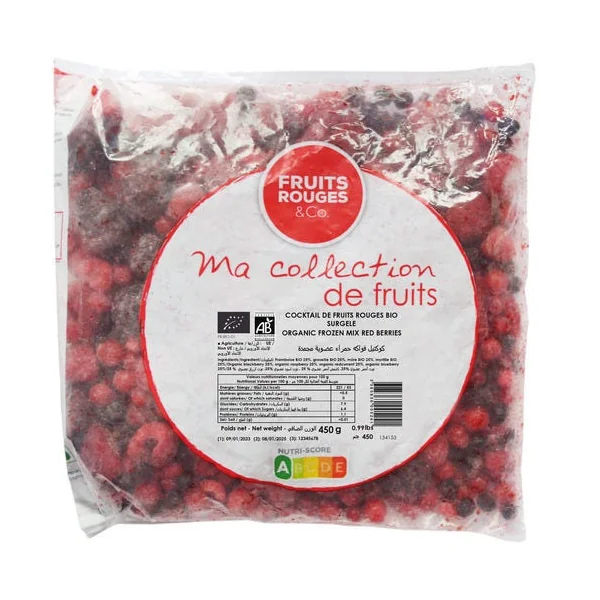 Cocktail fruits rouges 450g