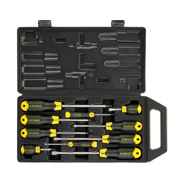 Coffret de 10 tournevis Cushion Grip STANLEY
