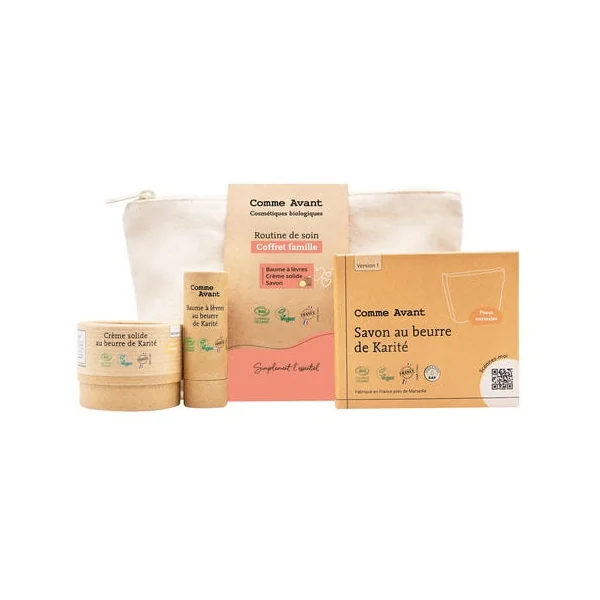 Coffret famille - Routine de soin