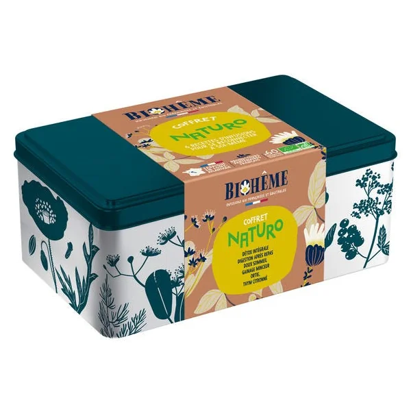 Coffret Naturo 60 infusettes 80g