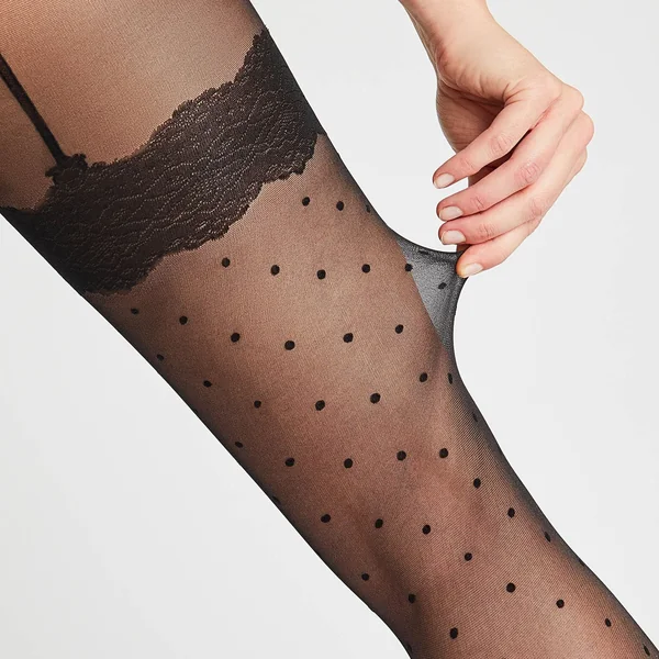 COLLANT FANTAISIE 20 DENIERS NOIR