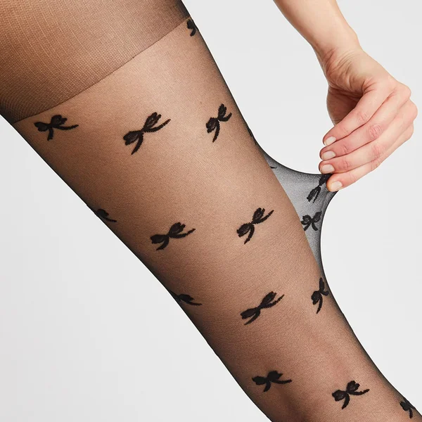 COLLANT FANTAISIE 20 DENIERS NOIR