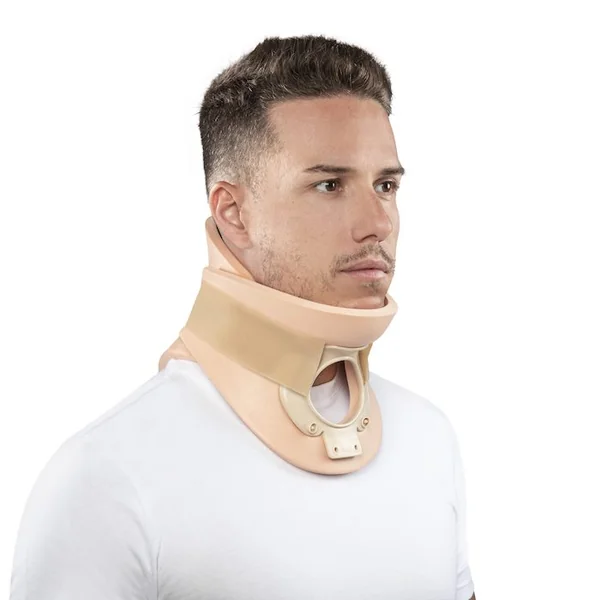 Collier cervical rigide mini-minerve avec 4 appuis type Philadelphia C4