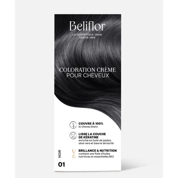 Coloration crème n°01 noir