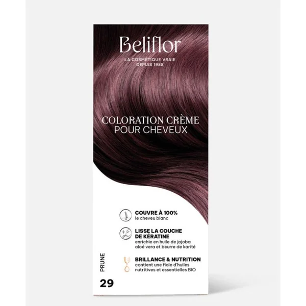Coloration crème n°29 prune