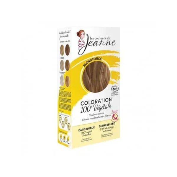Coloration vegetale blond fonce 2x50gr