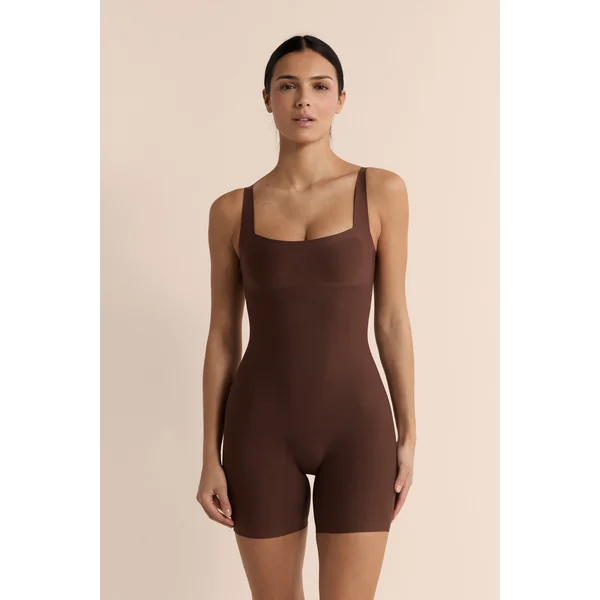 Combi-short effet lissant avec pads amovibles