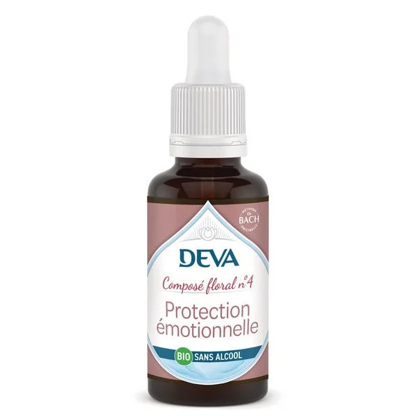 Composé Floral Protection émotion sans alcool 30ml