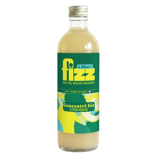 Concentré de citronnade citron menthe 50cl