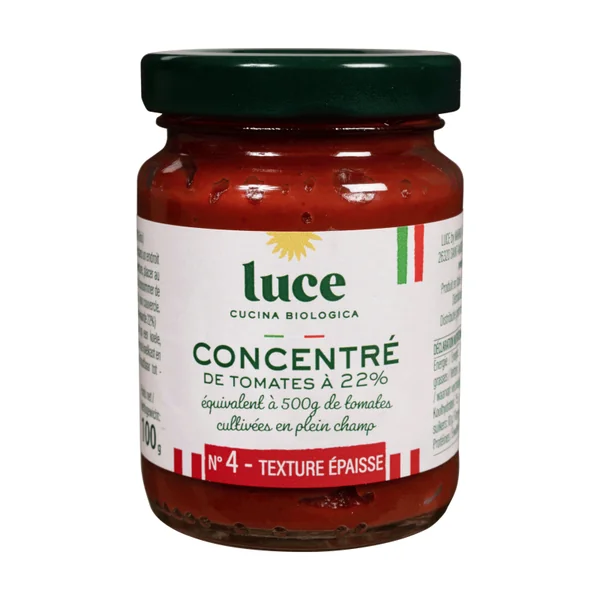Concentré de tomate bio Luce 100g