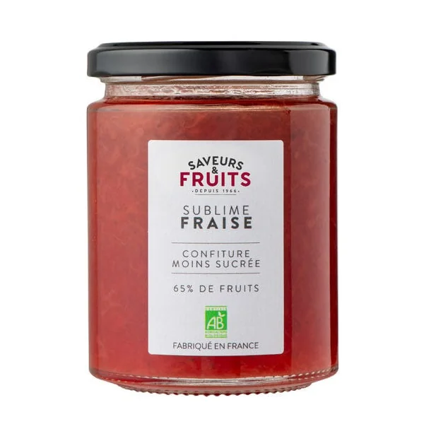 Confiture fraise allégée 310g
