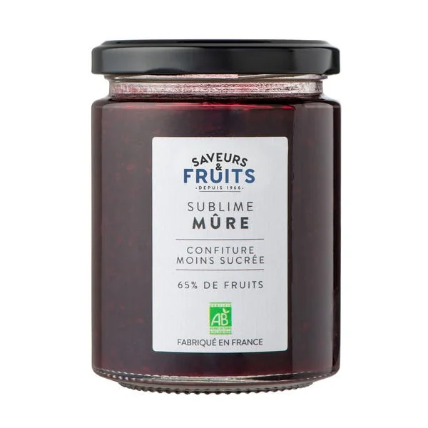 Confiture mûre allégée 310g
