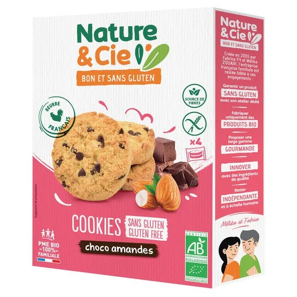 Cookie chocolat amande (8) 135g