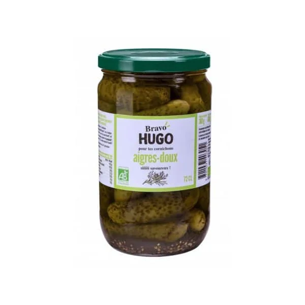 Cornichon aigre-doux aneth 72cl