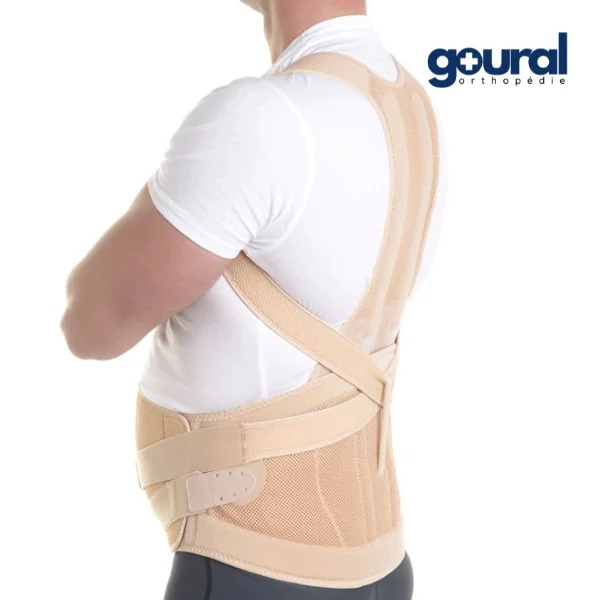 Corset CIVaS formable à module dorsal amovible ("Taylor" ventre fort)