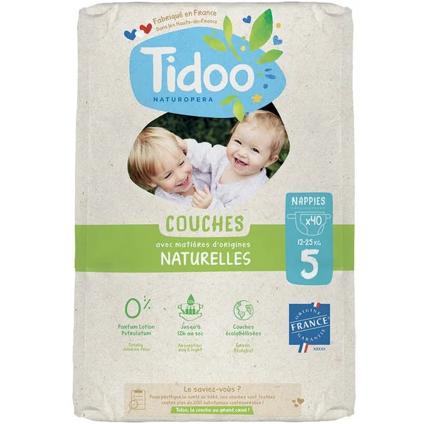 Couches bébé T5 junior 12-25kg (40)