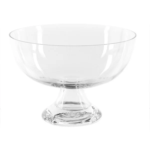 COUPE DÉCORATION Ø 24,6x17 CM TRANSPARENT VERRE (1 UNITÉ) - Garcia de Pou