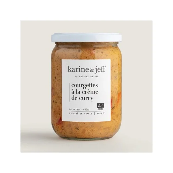 Courgettes creme curry 440g