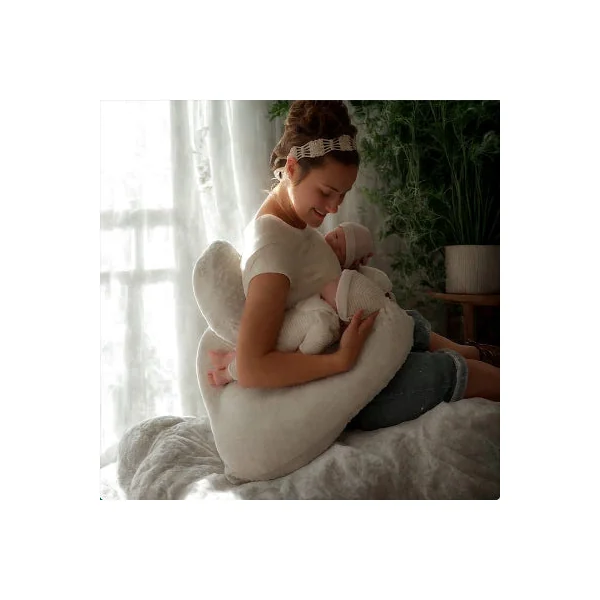 Coussin allaitement pour jumeaux | Bleu
