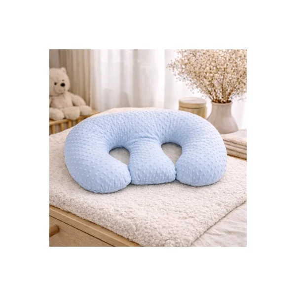 Coussin allaitement pour jumeaux | Bleu