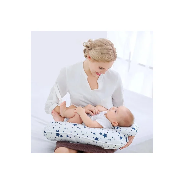 Coussin d allaitement ceinture | mini-pad | Beignet bleu étoile