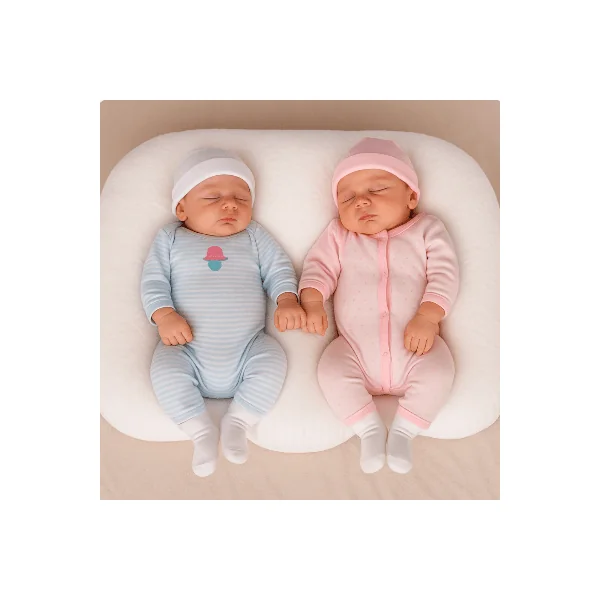 Coussin d allaitement jumeaux |Blanc