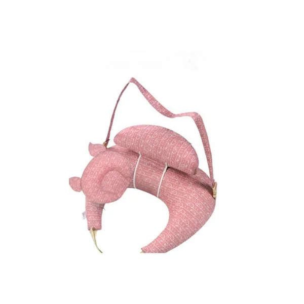 Coussin d’allaitement ceinture | Dossier et mini-pad | Chaton Rose