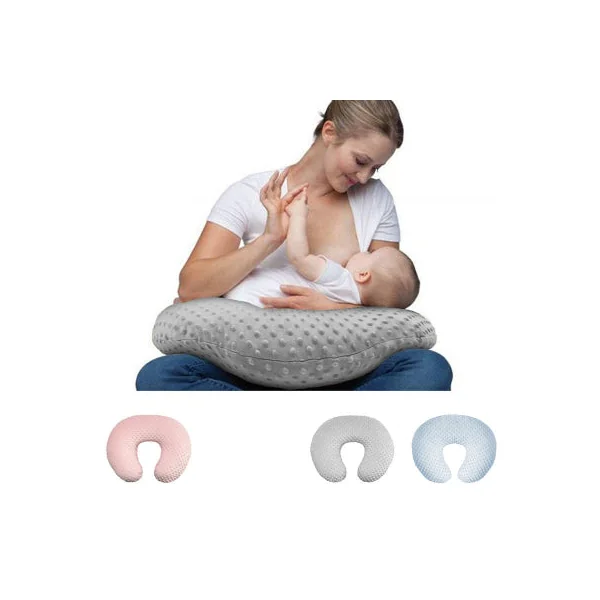 Coussin d’allaitement ceinture | Modèle C |Housse | Texture Mini-Bulles