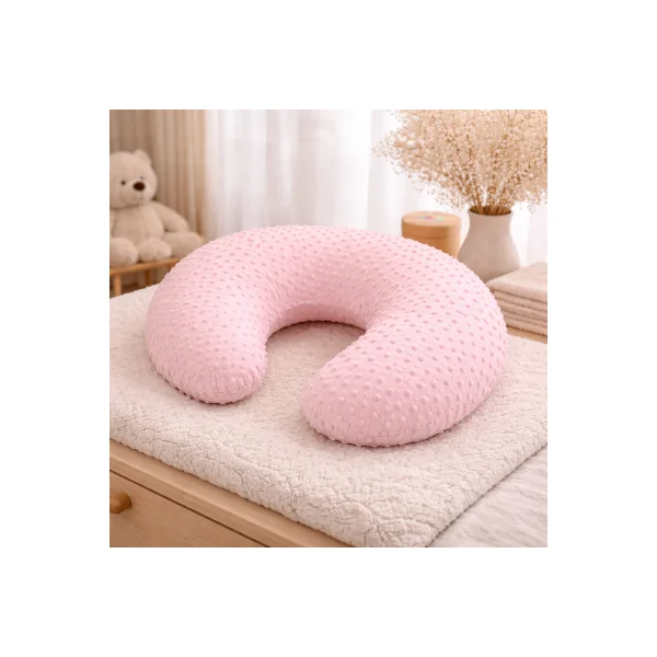 Coussin d’allaitement ceinture | Modèle C |Housse | Texture Mini-Bulles