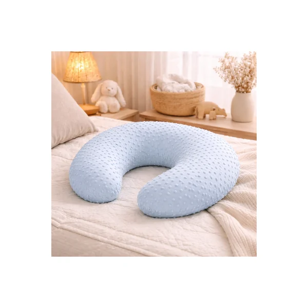 Coussin d’allaitement ceinture | Modèle C |Housse | Texture Mini-Bulles