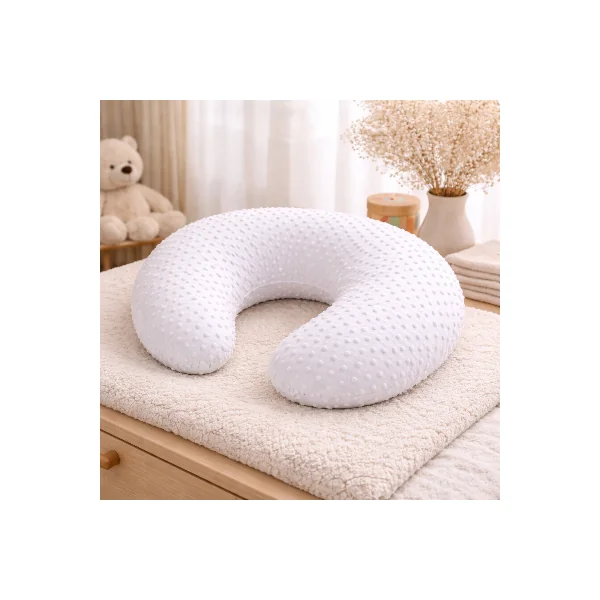 Coussin d’allaitement ceinture | Modèle C |Housse | Texture Mini-Bulles