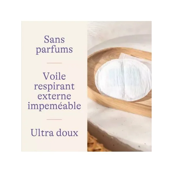 Coussinets d'allaitement jetables (Le lot de 24)