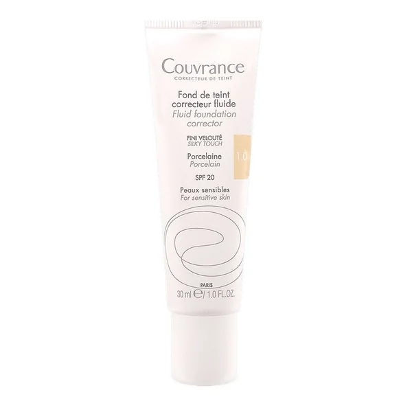 Couvrance fond de teint correcteur 1.0 porcelaine 30ml