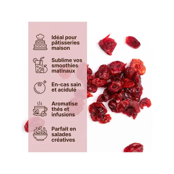 Cranberries séchées BIO