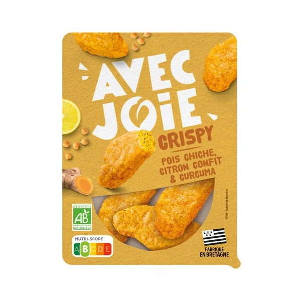 Crispy poichiche citron confit curc 160g