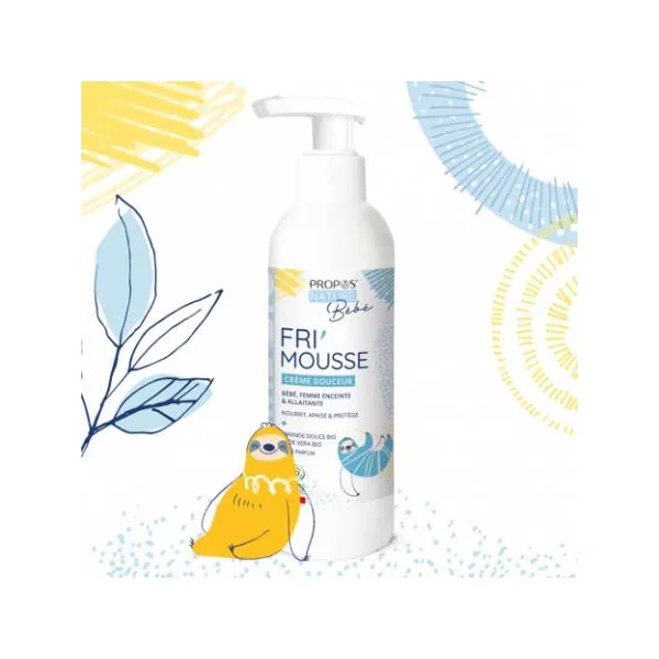 Crème douceur Fri'Mousse Bio (Le Flacon de 200 ml)