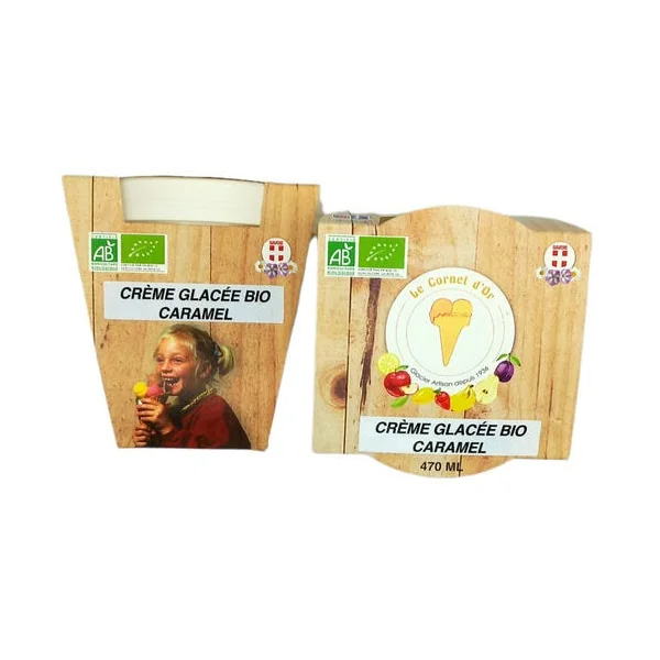 Crème Glacée Bio Caramel